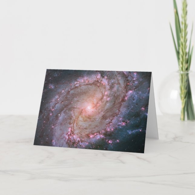 Carte Barred Spiral Galaxy Messier 83. (Devant)