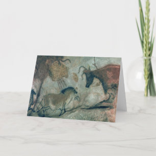 Carte Basculez la peinture montrant un cheval et une