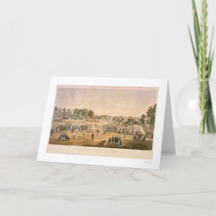 Carte Baseball de guerre civile 1863