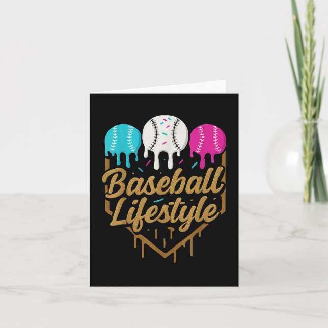 Carte Baseball Lifestyle 101 Vêtements Jeune Baseball Dr (Devant)