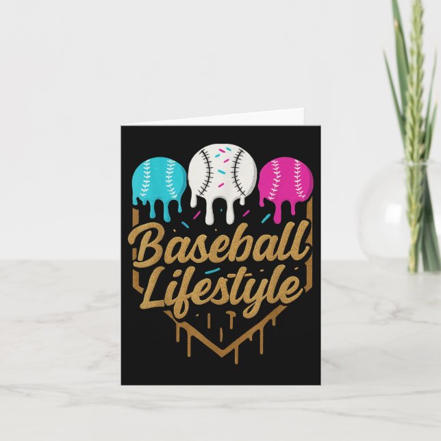 Carte Baseball Lifestyle 101 Vêtements Jeune Baseball Dr (Devant)