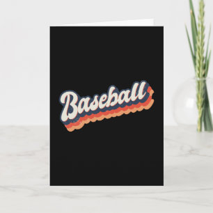 Carte Baseball Retro Sports Vintages