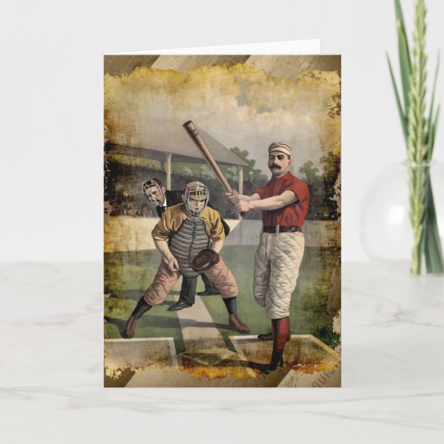 Carte Baseball : Vintage (Devant)