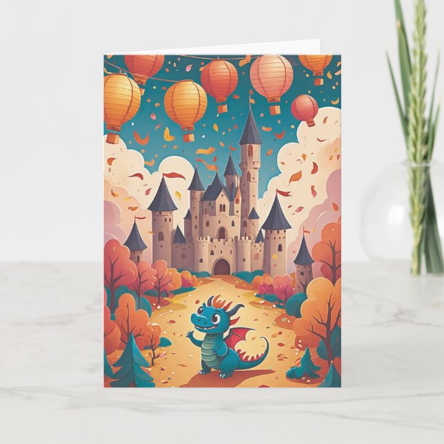 Carte Bash du Château de Confettis du Dragon (Devant)