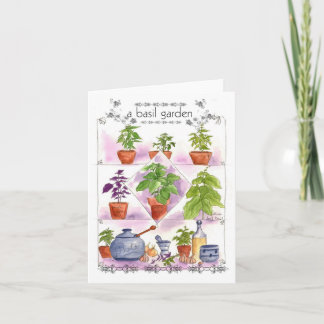 Carte Basil Herb Garden Pesto Olive Oil Note