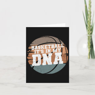 Carte Basket-ball C'est dans mon Adn 1