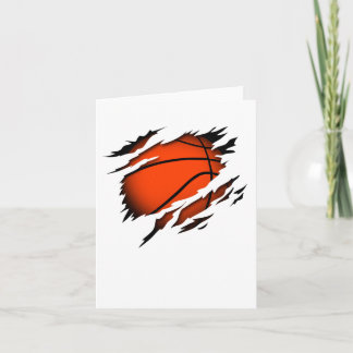 Carte Basket-Ball Dans Le Coeur Basketball Joueur Pion