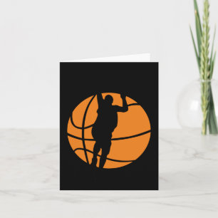 Carte Basket-ball et joueur de basket-ball