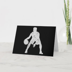 Carte Basket-ball Hommes Femmes Enfants Halloween Squele