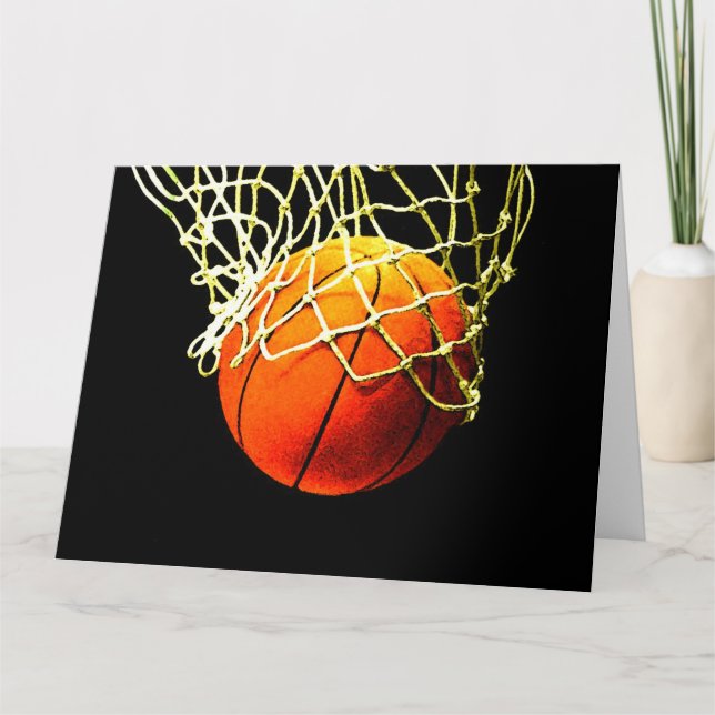 Carte Basket-ball I Love (Devant)