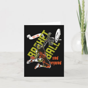 Carte Basket-Ball Jusqu'À Ce Que Je meure Et Au-Delà