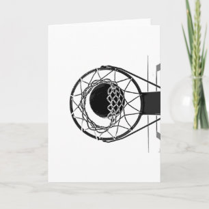 Carte Basket-ball Pop Art