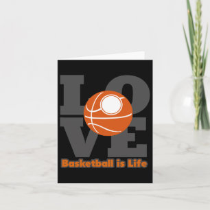 Carte Basketball Basketball Est La Vie 