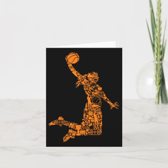 Carte Basketball Fille Femmes Enfants 1 (Devant)