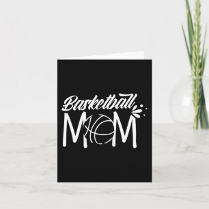 Carte Basketball Maman Coach Joueur de l'équipe Match Mè