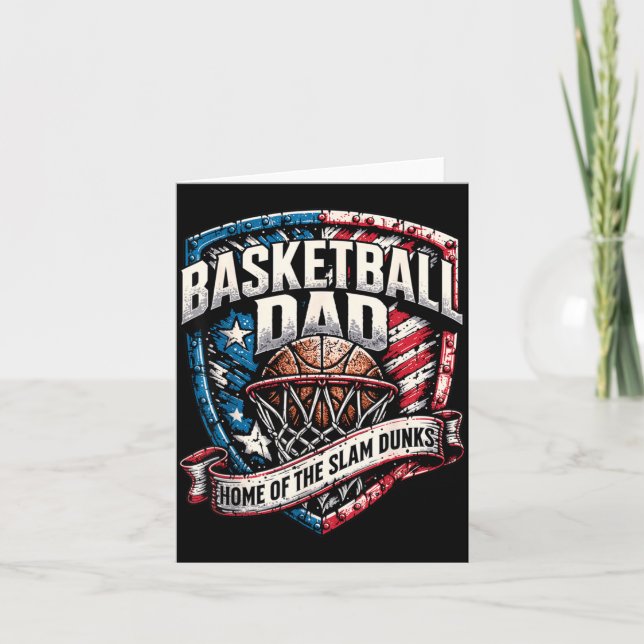 Carte Basketball Papa - Maison des Slam Dunks (Devant)