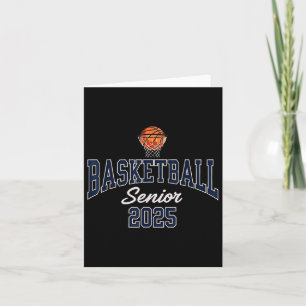 Carte Basketball Senior 2025 Graduation Cl De 2025 Gradu