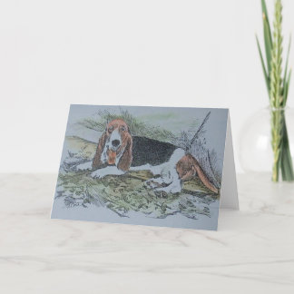 Carte bassett hound