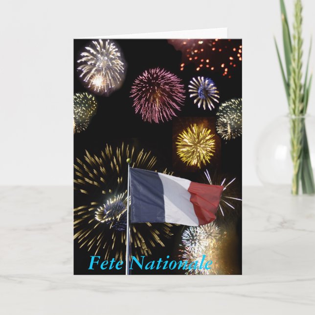 Carte Bastille day greeting card (Devant)