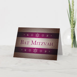 Carte bat mitzvah