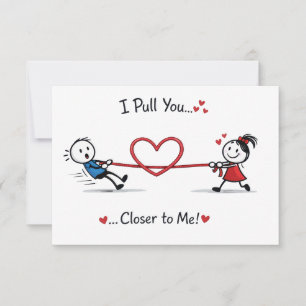 Carte Bataille d'amour de bonhomme