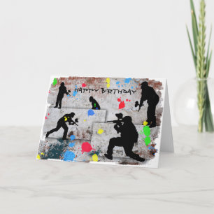 Carte Bataille de Paintball