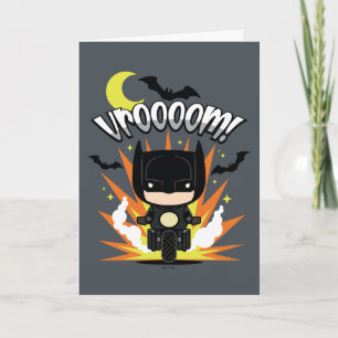 Carte Batcycle Chibi Batman