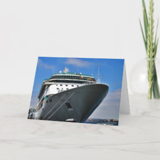 Carte Bateau de croisière