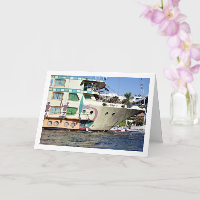 Carte Bateau de croisière sur le Nil, Luxor (Orchidée)