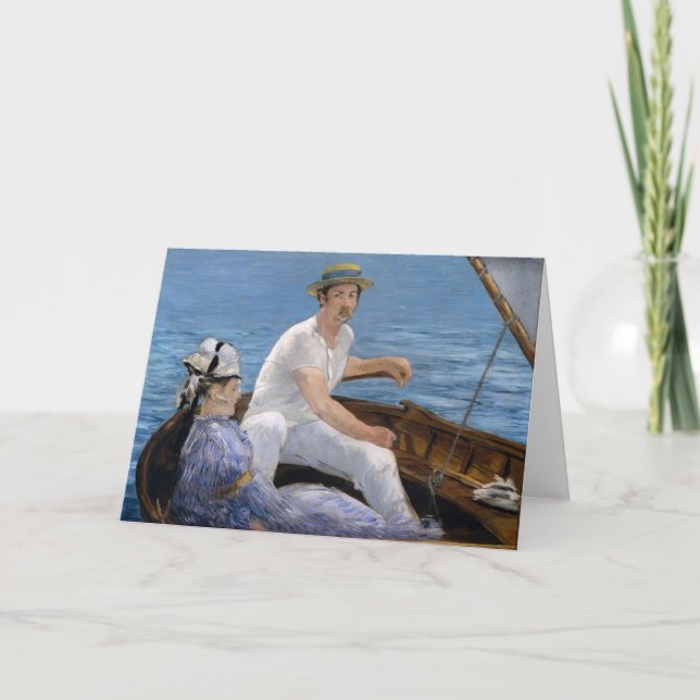 Carte Bateau | Édouard Manet (Devant)