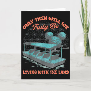 Carte Bateau Epcot Nature Vraiment Vivre Avec La Terre 