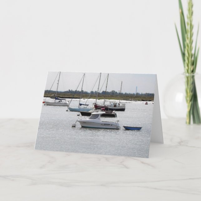 Carte Bateaux à Burnham on Crouch (Devant)