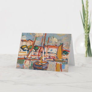 Carte Bateaux à Port   Samuel John Peploe