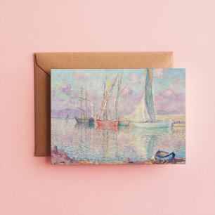 Carte Bateaux à voile dans le Port de Saint-Tropez Hen
