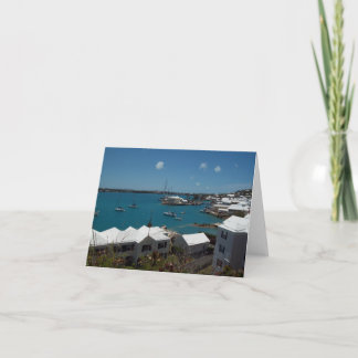 Carte Bateaux chez les Bermudes