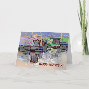 CARTE BATEAUX DE CANAL