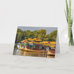 Carte Bateaux Dragons Touristiques   Lac Kunming