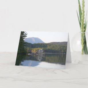 Carte Bâti Katahdin de lac rainbow