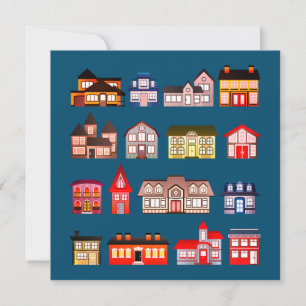 Carte Bâtiments d'architecture vierge