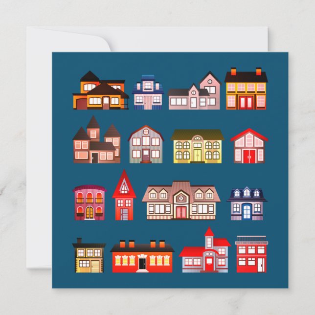 Carte Bâtiments d'architecture vierge (Devant)