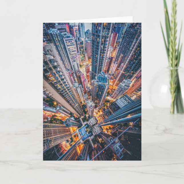 Carte Bâtiments urbains lumineux (Devant)