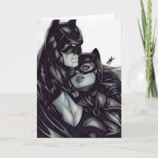 Carte Batman & Catwoman ~ Bruce Wayne & Selina Kyle