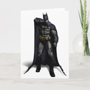 Carte Batman essuie son front