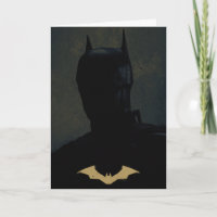 Batman With Golden Bat Symbol