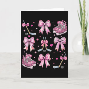 Carte Bâton de hockey sur glace Patins de hockey Fille C