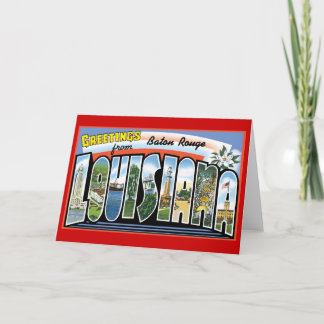 Carte Baton Rouge Greetings
