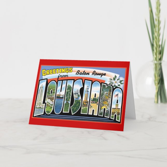 Carte Baton Rouge Greetings (Devant)