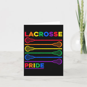 Carte Bâtons de crosse Lgbtq Couleur arc-en-ciel Gay pri