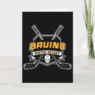 Carte Bâtons de hockey des Bruins de Boston Noir Officie