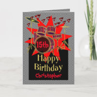 Batterie de musique 15e anniversaire